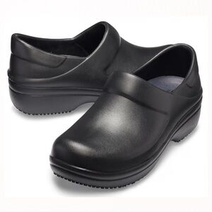 CROCS Black Rubber Clogs Women’s Size 8